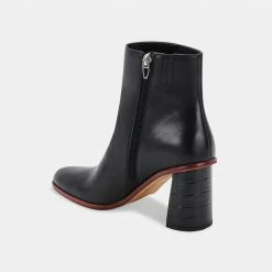 DOLCEVITA TIMONE BOOTIES BLACK LEATHER