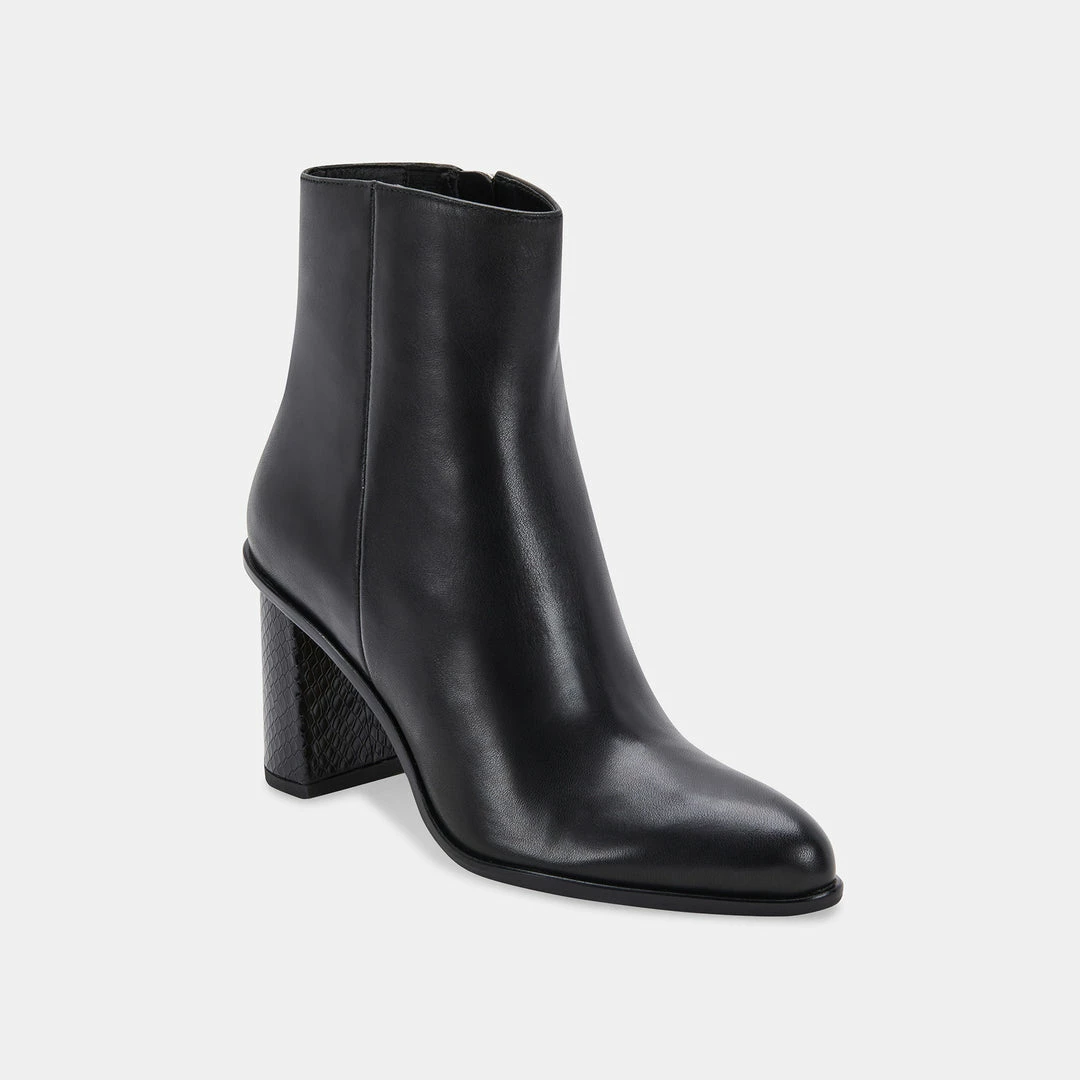 DOLCEVITA TIMONE BOOTIES ONYX LEATHER