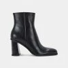 DOLCEVITA TIMONE BOOTIES ONYX LEATHER