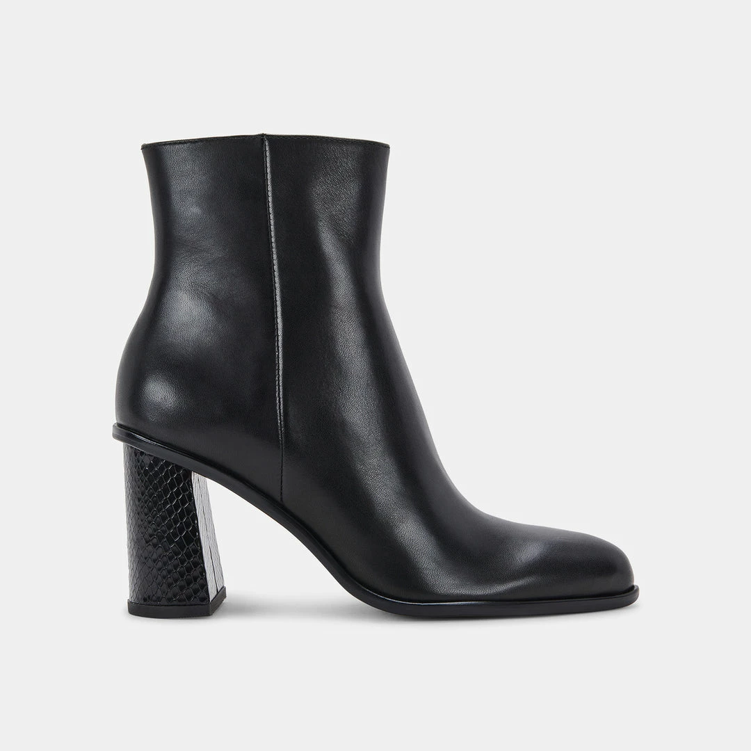 DOLCEVITA TIMONE BOOTIES ONYX LEATHER