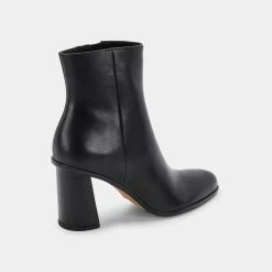 DOLCEVITA TIMONE BOOTIES ONYX LEATHER