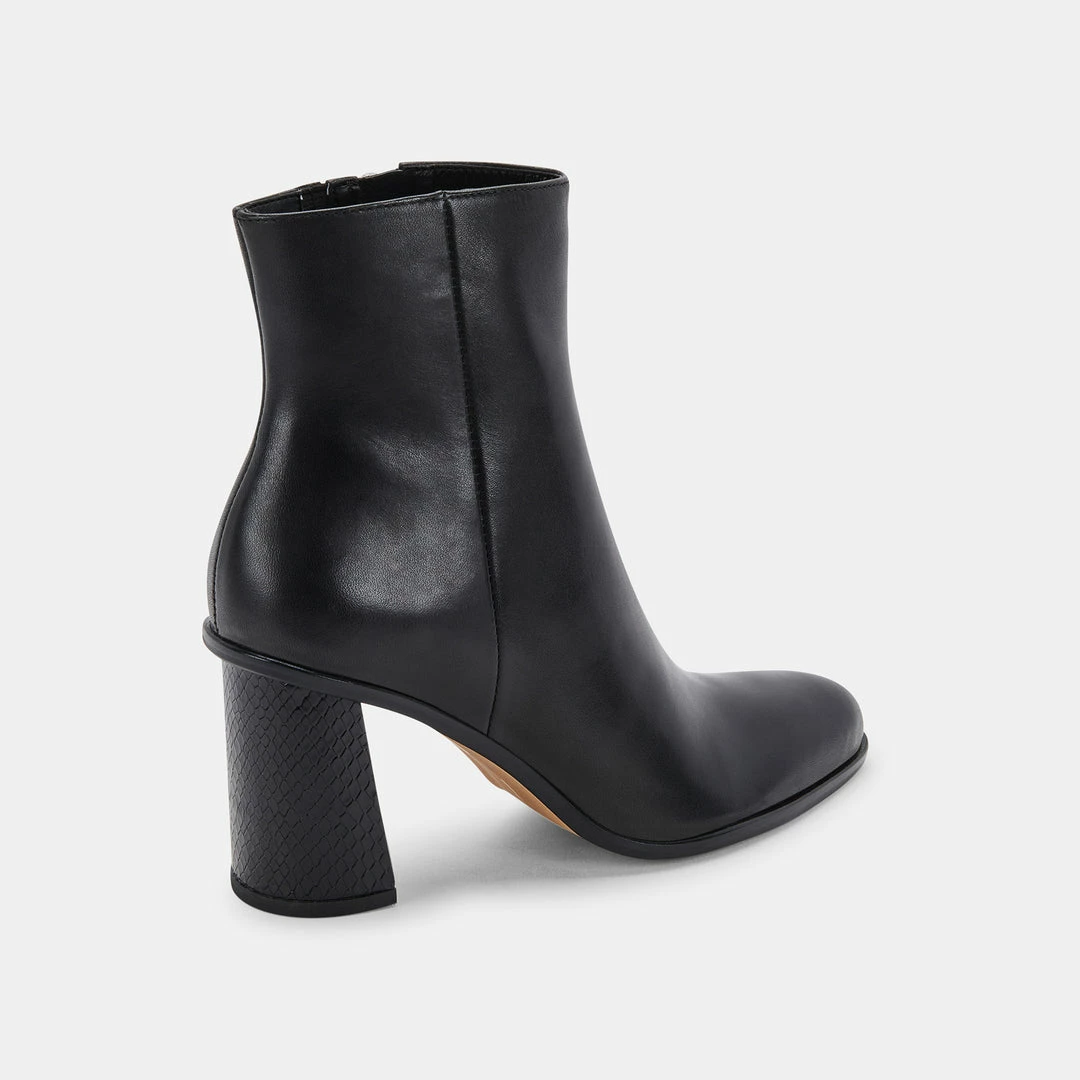 DOLCEVITA TIMONE BOOTIES ONYX LEATHER