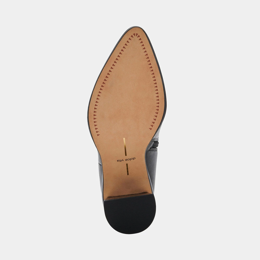 DOLCEVITA TIMONE BOOTIES ONYX LEATHER