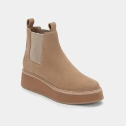 DOLCEVITA ARLETE BOOTIES MUSHROOM SUEDE