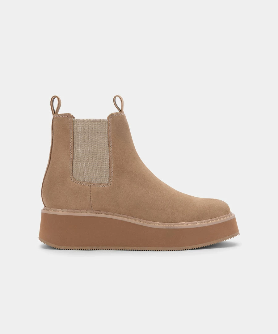 DOLCEVITA ARLETE BOOTIES MUSHROOM SUEDE