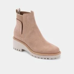 Recurate HUEY BOOTIES BLUSH SUEDE - Re:vita RESALE