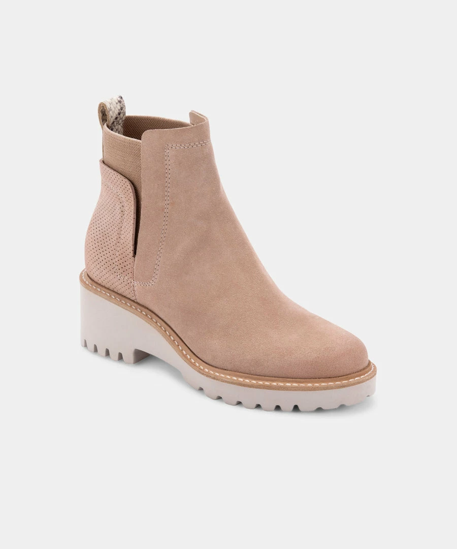 Recurate HUEY BOOTIES BLUSH SUEDE - Re:vita RESALE