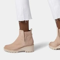 Recurate HUEY BOOTIES BLUSH SUEDE - Re:vita RESALE