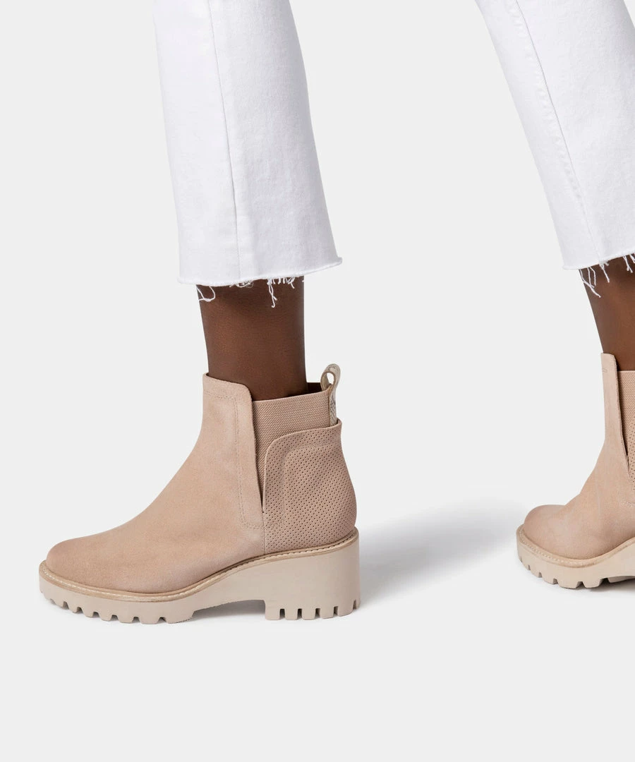 Recurate HUEY BOOTIES BLUSH SUEDE - Re:vita RESALE