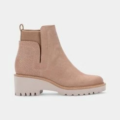 Recurate HUEY BOOTIES BLUSH SUEDE - Re:vita RESALE