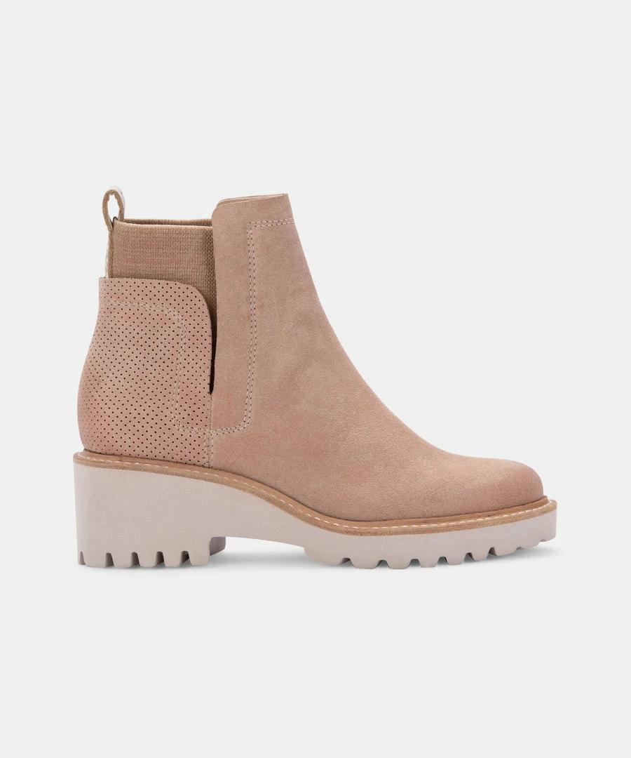 Recurate HUEY BOOTIES BLUSH SUEDE - Re:vita RESALE
