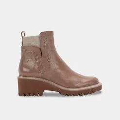 DOLCEVITA HUEY BOOTIES CAFE PATENT