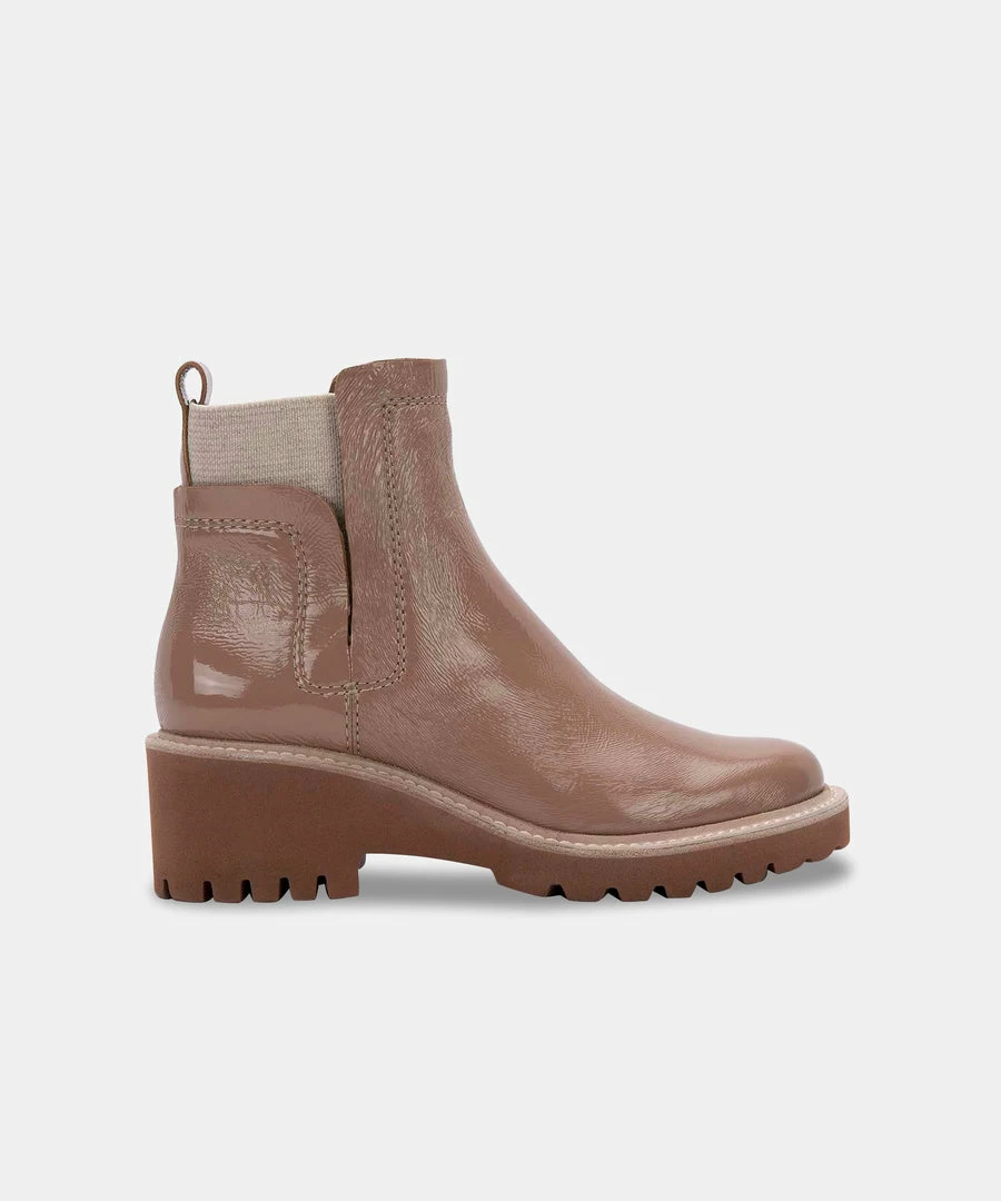 Recurate HUEY BOOTIES CAFE PATENT Re:vita