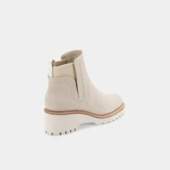 DOLCEVITA HUEY BOOTIES SANDSTONE CANVAS
