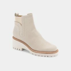 DOLCEVITA HUEY BOOTIES SANDSTONE CANVAS
