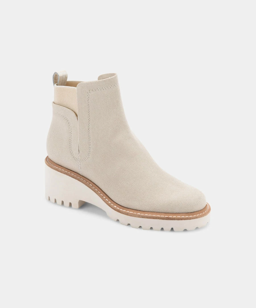 DOLCEVITA HUEY BOOTIES SANDSTONE CANVAS