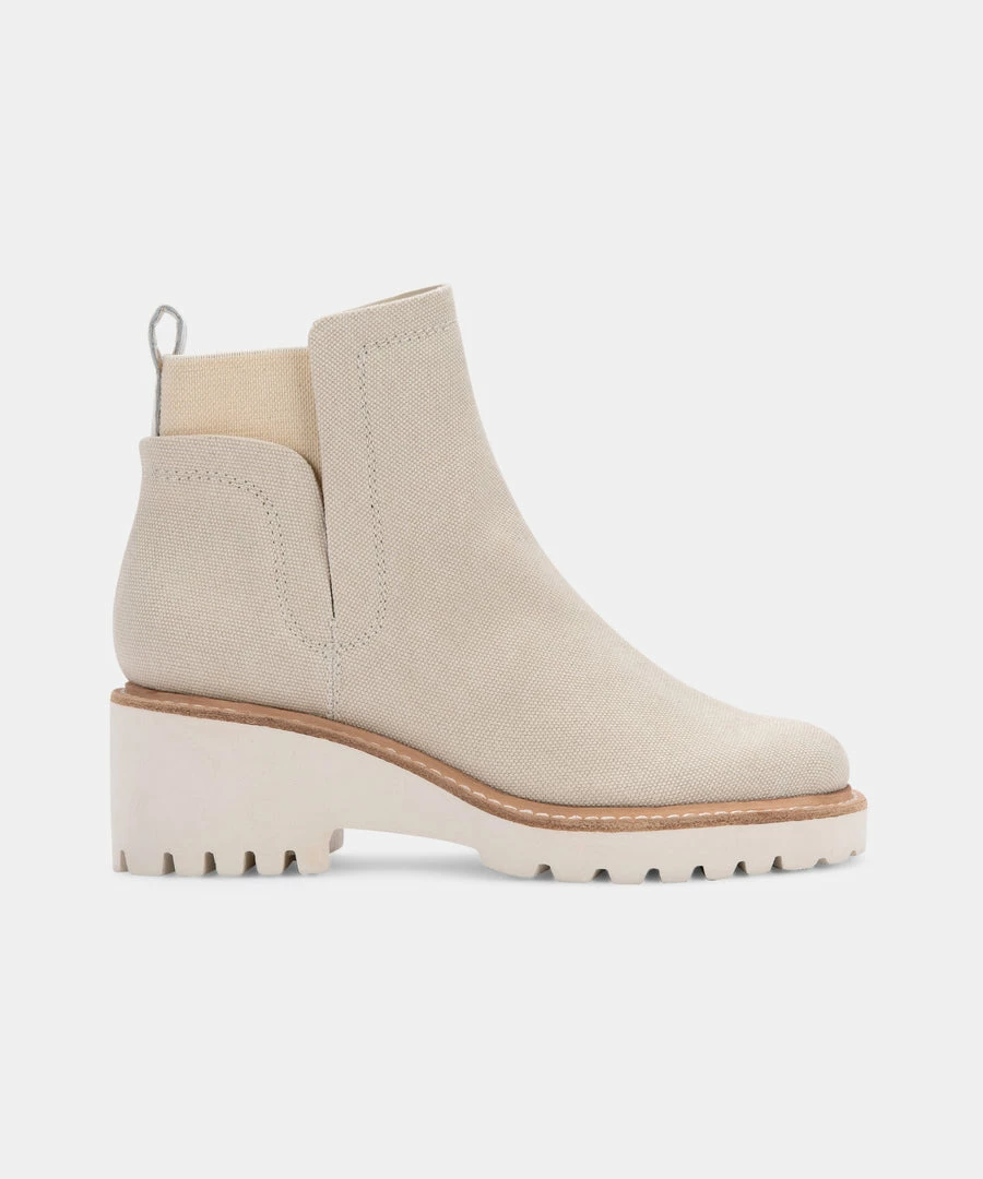 DOLCEVITA HUEY BOOTIES SANDSTONE CANVAS