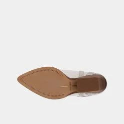 Recurate RESALE LORAL BOOTIES IVORY LEATHER Re:vita