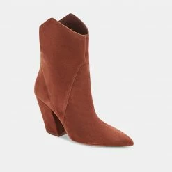 DOLCEVITA NESTLY BOOTIES BRANDY SUEDE