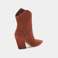 DOLCEVITA NESTLY BOOTIES BRANDY SUEDE