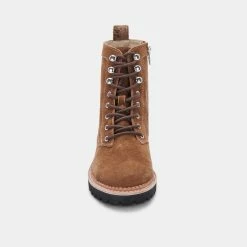 Recurate AVENA BOOTS DK BROWN SUEDE Re:vita
