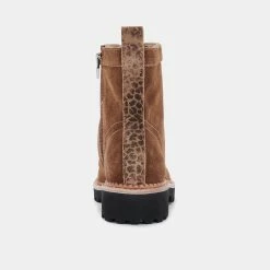 Recurate AVENA BOOTS DK BROWN SUEDE Re:vita