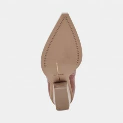 DOLCEVITA BEAUX BOOTS ROSE LEATHER BOOTIES