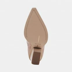 DOLCEVITA BEAUX BOOTS TAUPE LEATHER BOOTIES