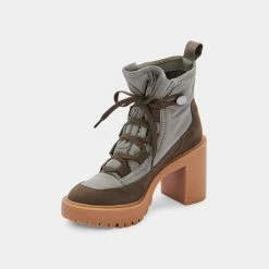 DOLCEVITA CELIDA BOOTS OLIVE MULTI NYLON