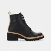 DOLCEVITA HINTO BOOTS BLACK LEATHER