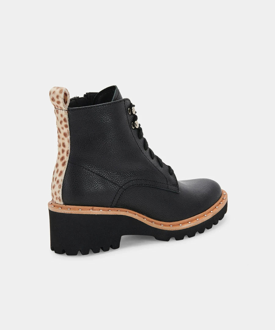 DOLCEVITA HINTO BOOTS BLACK LEATHER