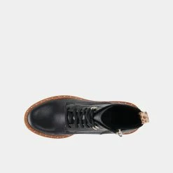 DOLCEVITA HINTO BOOTS BLACK LEATHER