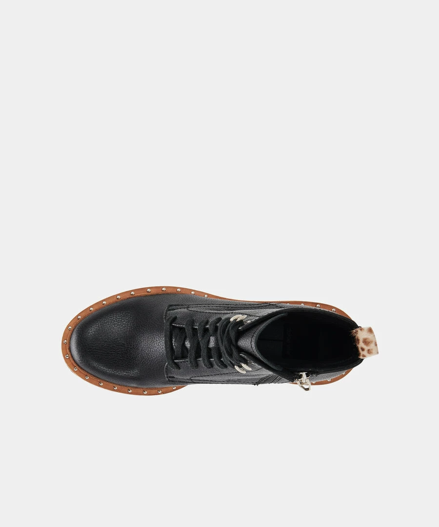 DOLCEVITA HINTO BOOTS BLACK LEATHER