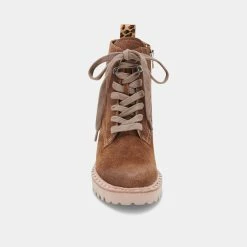 Recurate HINTO BOOTS DK BROWN SUEDE Re:vita RESALE