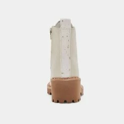 DOLCEVITA HINTO BOOTS IVORY LEATHER