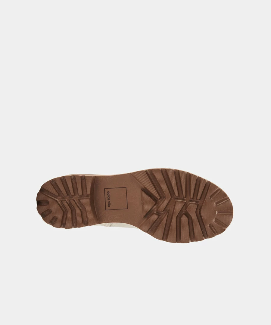 DOLCEVITA HINTO BOOTS IVORY LEATHER