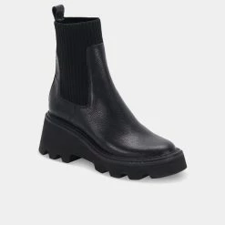 DOLCEVITA HOVEN BOOTS BLACK LEATHER