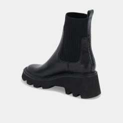 DOLCEVITA HOVEN BOOTS BLACK LEATHER