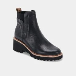 DOLCEVITA HUEY H2O BOOTS BLACK LEATHER