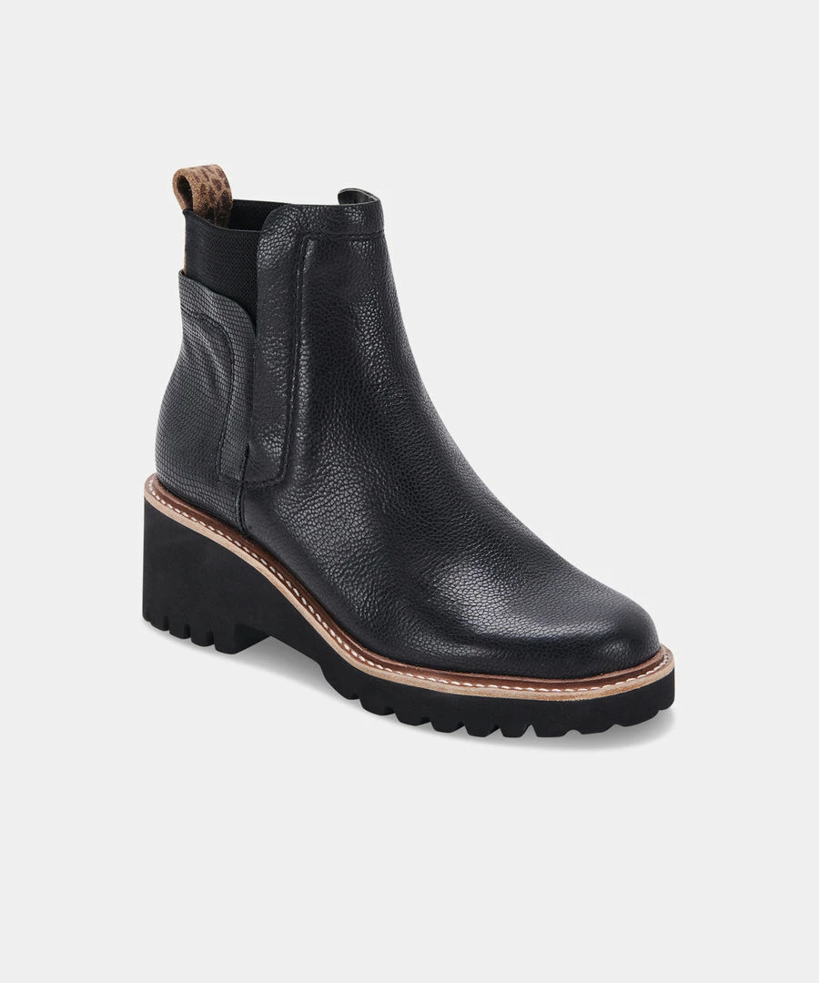 DOLCEVITA HUEY H2O BOOTS BLACK LEATHER