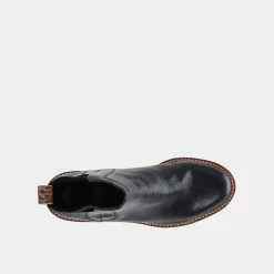 DOLCEVITA HUEY H2O BOOTS BLACK LEATHER