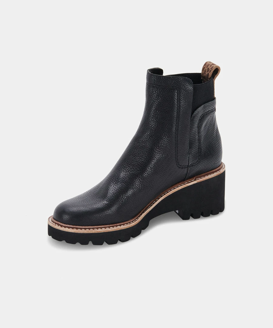 DOLCEVITA HUEY H2O BOOTS BLACK LEATHER