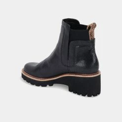 DOLCEVITA HUEY H2O BOOTS BLACK LEATHER