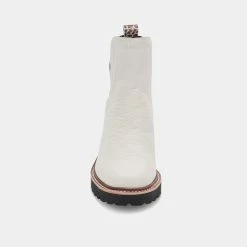 DOLCEVITA HUEY H2O BOOTS IVORY LEATHER