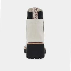 DOLCEVITA HUEY H2O BOOTS IVORY LEATHER