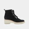 DOLCEVITA HUEY HIKER BOOTS BLACK NUBUCK