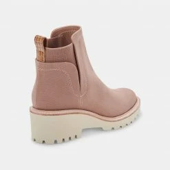 DOLCEVITA HUEY BOOTIES MOCHA CANVAS