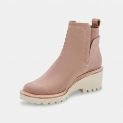 DOLCEVITA HUEY BOOTIES MOCHA CANVAS