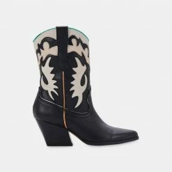 DOLCEVITA BOOTIES LANDEN BOOTS BLACK LEATHER