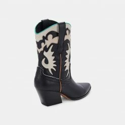 DOLCEVITA BOOTIES LANDEN BOOTS BLACK LEATHER